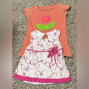 Girls 4T Dress Bundle, Mis Tee V-Us and CachCach